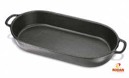 Assadeira beira alta 460x240x70 - Em ferro fundido - Cod.2468 Assadeira beira alta 460x240x70 - Em ferro fundido - Cod.2468
