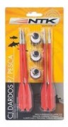 Conjunto De Dardos Para Pesca Com 4 Dardos E 3 Carreteis Ntk - Conjunto De Dardos Para Pesca. cod 291